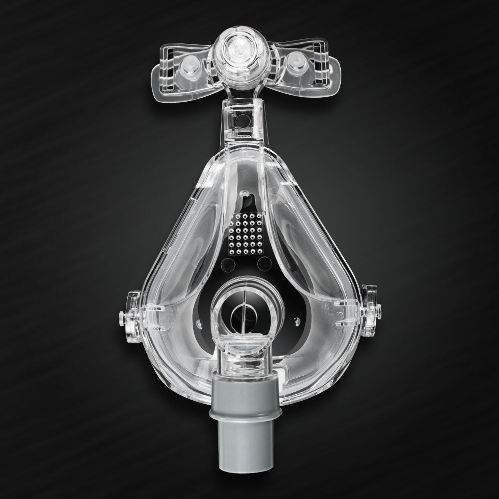 Full Face Mask for Sleep Apnea Snoring With Adjustable Strap Clips