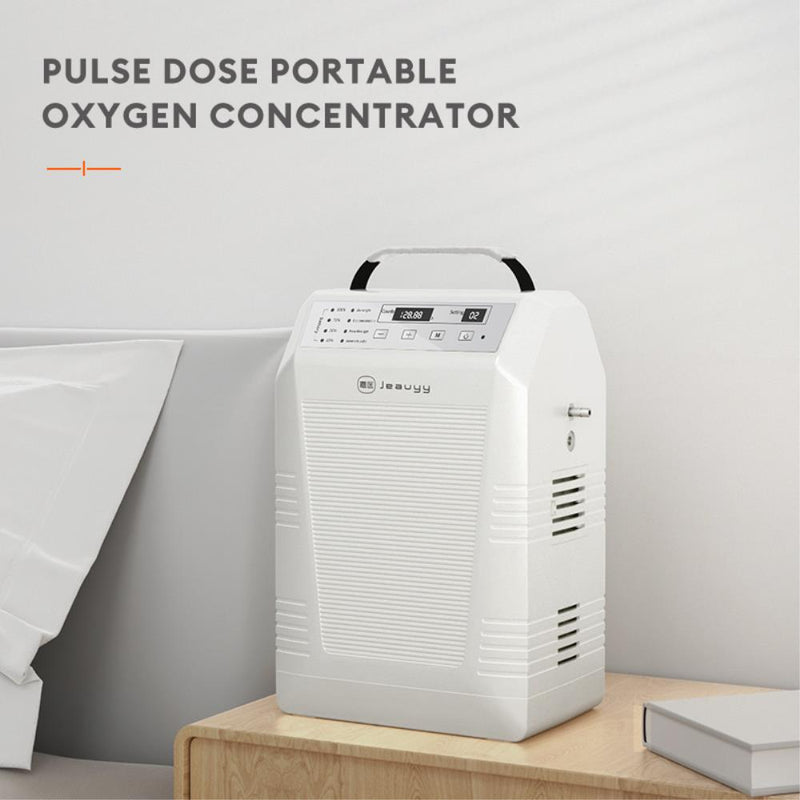 1L-5L/min Portable Oxygen Concentrator with Rechargeable Battery Oxygen Machine