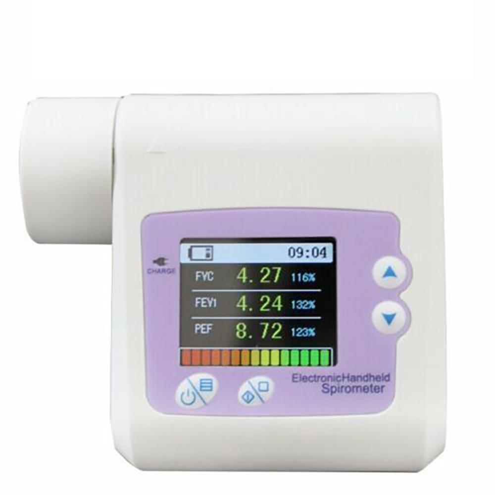 10 Pcs of SP10 Handheld Spirometer Lung Volume device Breathing Function Diagnostic Vitalograph Spirometry Volumetric