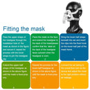 CPAP Full Face Mask For Sleep Apnea With Free Adjustable Headgear