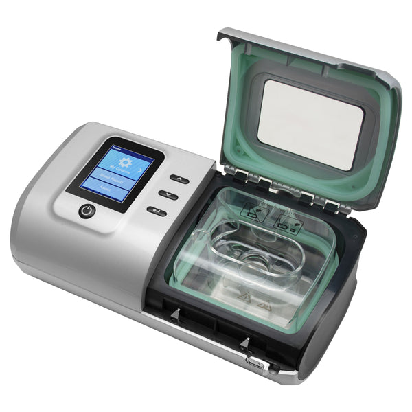 CPAP Machine AutoCPAP for Sleep Apnea Silver Stop Snoring for Home & Traveling
