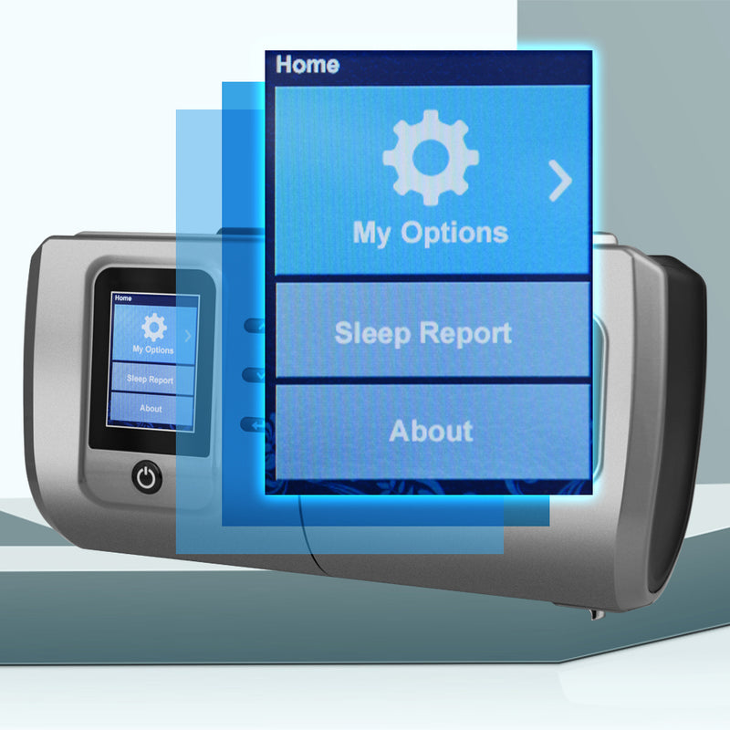 BiPAP/CPAP Machine AUTO CPAP S T ST APCV Dark Grey for Sleep Apnea Stop Snoring