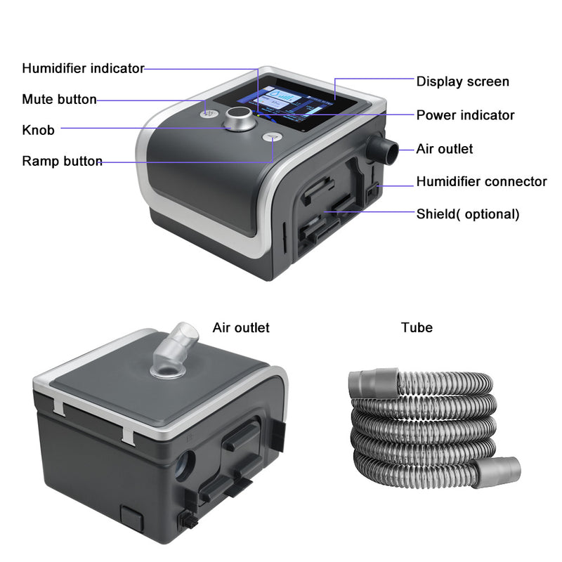 CPAP Machine Portable Sleep Aid Machine,Anti Snoring Device Health Care Machine For Home Use