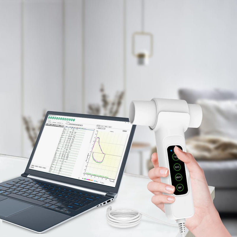 Digital SPM-D Handheld Spirometer Digital Checking Lung Conditions+PC Software