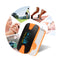 Portable Color OLED Finger Pulse Oximeter 4 Parameter SPO2 PR PI Respiration Rate & Respiratory Waveform Monitor