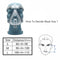 CPAP Mask For Anti Snore Stop Snoring With Adjustable Strap Hose Tubing Portable Breathing Apparatus