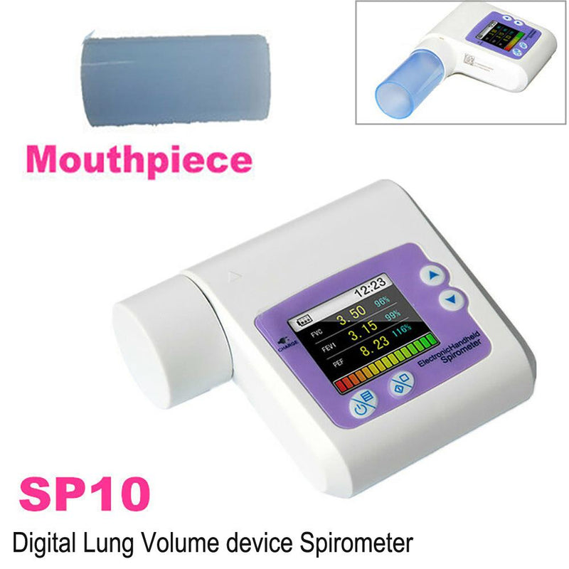 SP10 Handheld Spirometer Lung Volume devie Spirometer Breathing Function Diagnostic Vitalograph Spirometry Volumetric