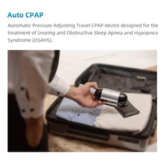 Newest M1 Mini Travel Auto CPAP Portable Anti Snoring Device Sleep Apnea Support Mobile Power Anhydrous Humidification Mask