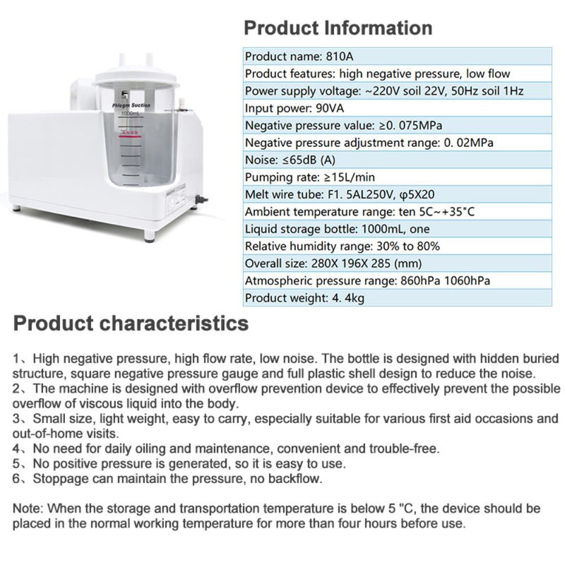 Electric Mucus Removal Device Lung Expander Paralytic Patient Elderly Bedridden Medical Household Sputum Aspirator Portable Kid
