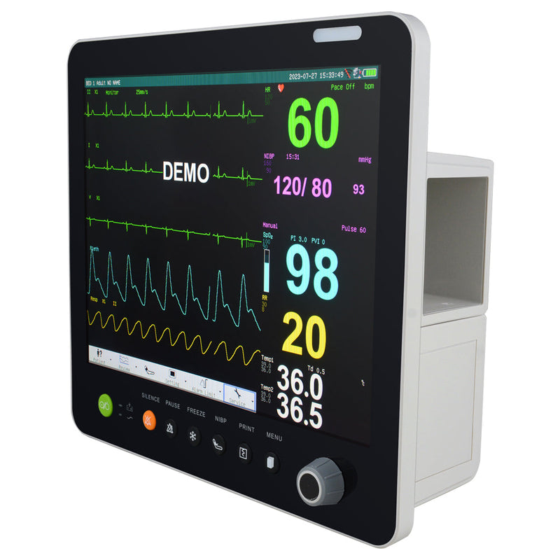 15'' Portable Multi-parameter Patient Monitor