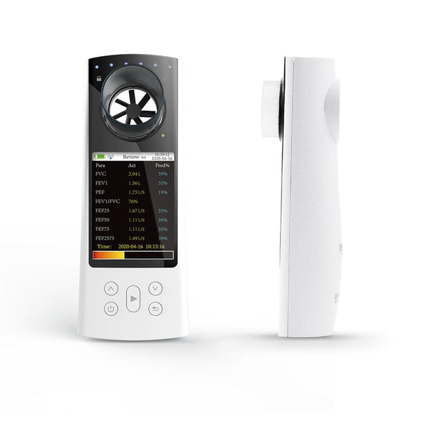 10 Pcs SP80B Digital Bluetooth Spirometer Lung Breathing Diagnostic Vitalograph Spirometry New