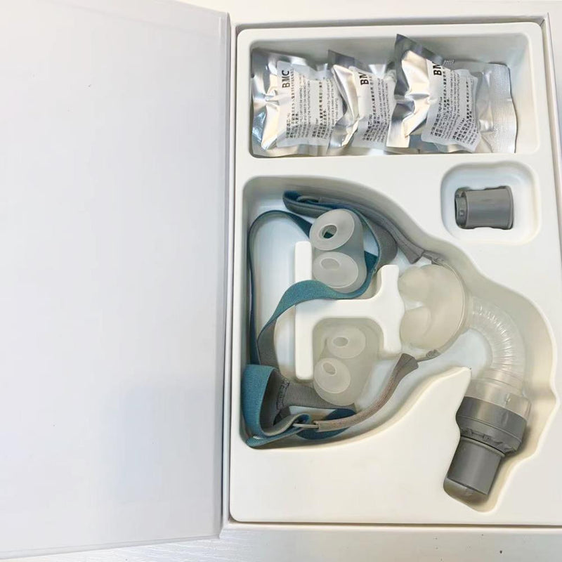 Nasal and Full Face CPAP Mask  Auto CPAP  BiPAP Accessories  With Headgear  Grey Headband  Use for Sleep Apnea and Snoring