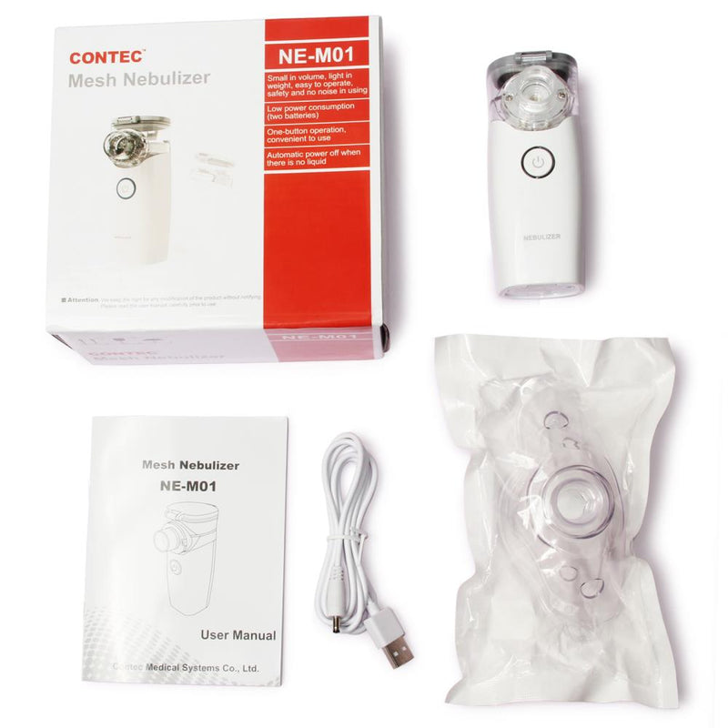 Portable Travel  Inhale Nebulizer Silent Ultrasonic Inalador Nebulizador Children Adult Automizer Steaming Device NE-M01