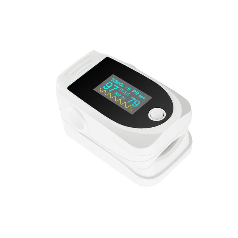 FDA CE Approved Carejoy Fingertip Oximeter with OLED Display for Accurate Respiration Rate, Heart Rate Monitoring and Pulse Oxygen Saturation Sale