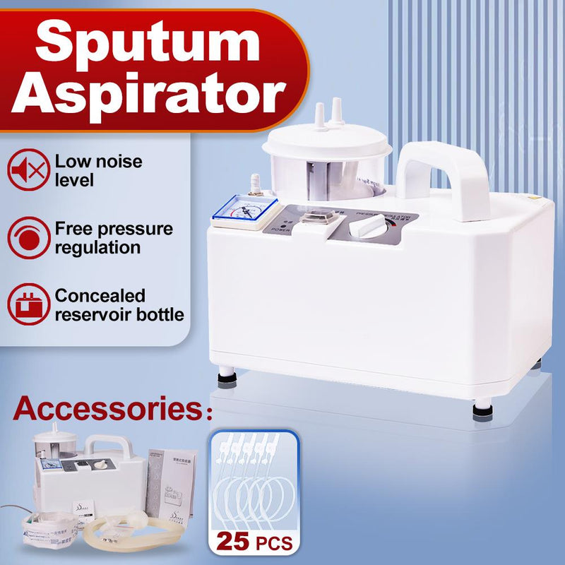 Electric Mucus Removal Device Lung Expander Paralytic Patient Elderly Bedridden Medical Household Sputum Aspirator Portable Kid