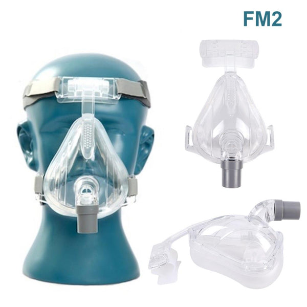 CPAP Mask Face Mask CPAP Auto CPAP BiPAP Mask With Free Genuine Headgear Grey  Sleep Apnea Snoring People