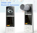 Digital Bluetooth Spirometer SP80B Lung Breathing Diagnostic Vitalograph Spirometry + PC Software