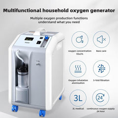Medical 93% Oxygen Concentrator Oxygenerator Portable Air Compressor 220V 1-3L