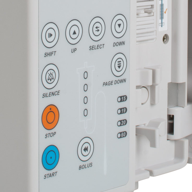 LCD Display IP-50 Infusion Pump Fluid Equipment With Audible and visual Alarm 50/60Hz