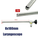 (Only sent to Europe) 70° Laryngoscope Endoscope Laryngeal Mirror Laryngendoscope Rigid Endoscopic Surgery Instrument 8mmx180mm