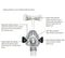 22mm CPAP Nasal Mask  Universal Respirator Ventilator Nose