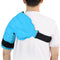 Relieve Shoulder Pain with Hot Cold Ice Pack Wrap - Reusable Compression Brace for Sports Injuries, Swelling & Joint Pain - Left or Right Shoulder Therapy - 1 Pcs for Fast Relief